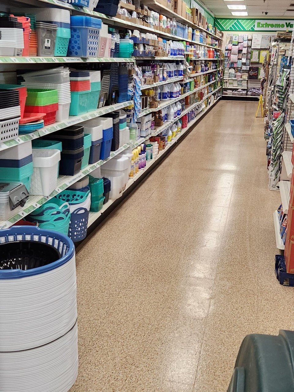 Retail aisle floor care during a multi-location rollout